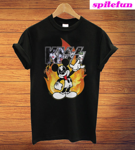 Kiss Mickey Mouse T-Shirt