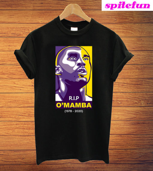 Kobe Bryant RIP O'Mamba T-Shirt