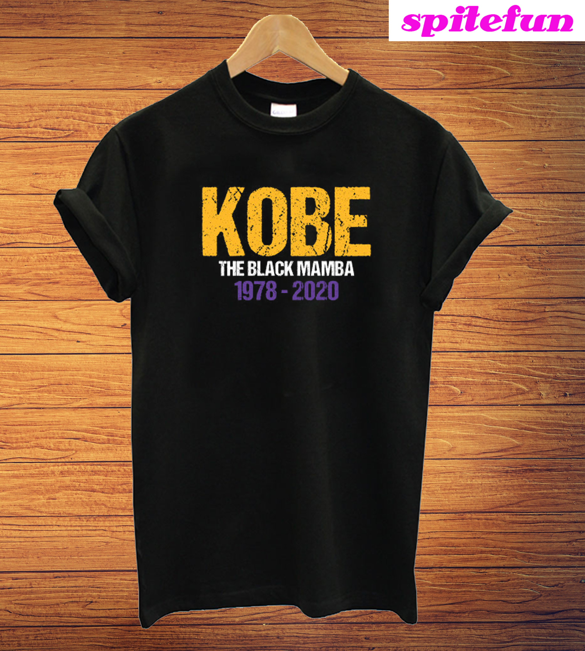 kobe black mamba t shirt