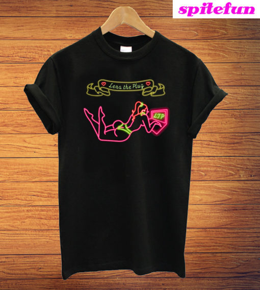 Lena The Plug Black T-Shirt