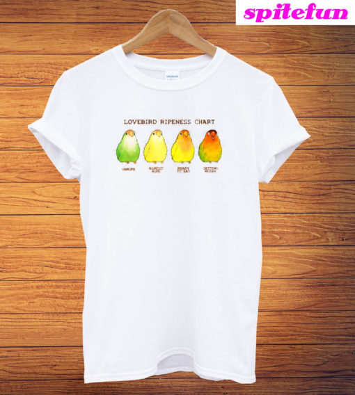Lovebird Ripeness Chart T-Shirt