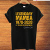 Mamba Out 1978 2020 41 Years Of Greatness T-Shirt