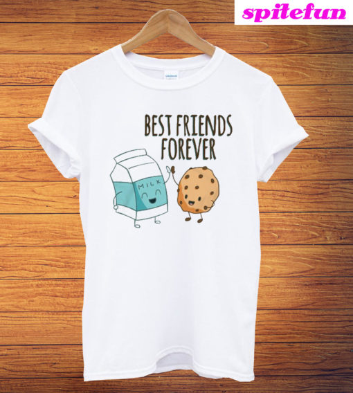 Milk Cracker Best Friends Forever T-Shirt