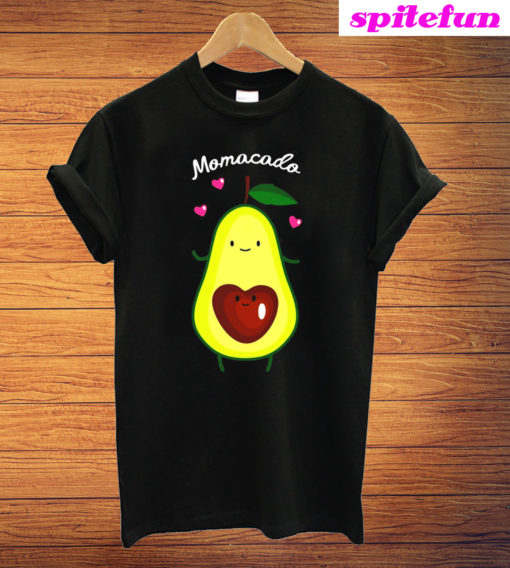 Momacado Pregnant Avocado Funny T-Shirt