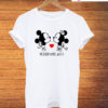 Mr. Hubby And Mrs. Wifey Disney Mickey Mouse T-ShirtMr. Hubby And Mrs. Wifey Disney Mickey Mouse T-Shirt