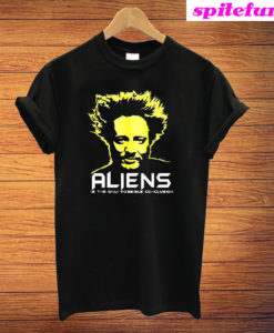 Mufon Fbi Colour Alien T-Shirt