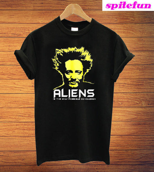 Mufon Fbi Colour Alien T-Shirt