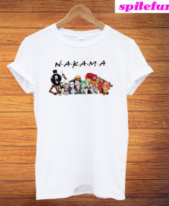 Nakama One Piece Friends TV Show T-Shirt