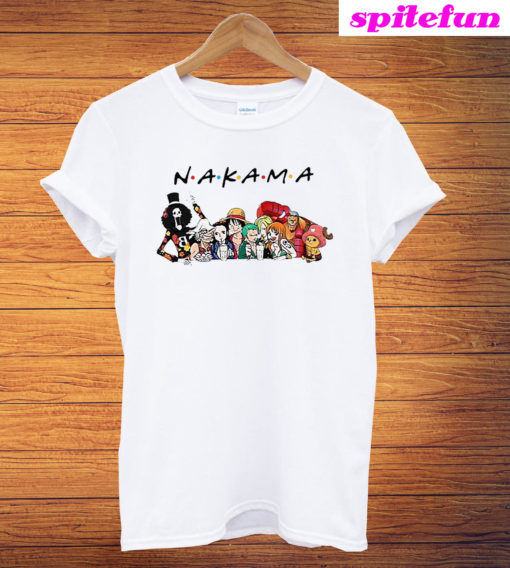 Nakama One Piece Friends TV Show T-Shirt