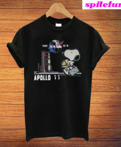 Nasa 1969 2019 Apollo 11 Astronaut Snoopy T-Shirt