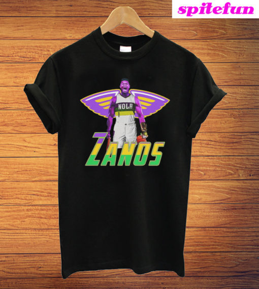Nice Zanos Nola New Orleans Pelicans T-Shirt