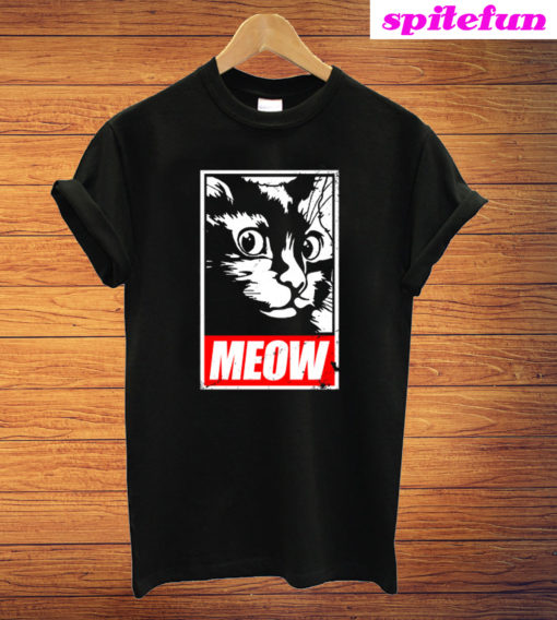 Obey Cat Meow T-Shirt