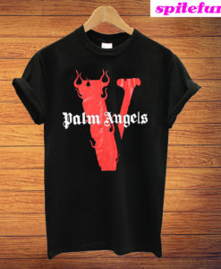 Palm Angels X Vlone Flames T-Shirt