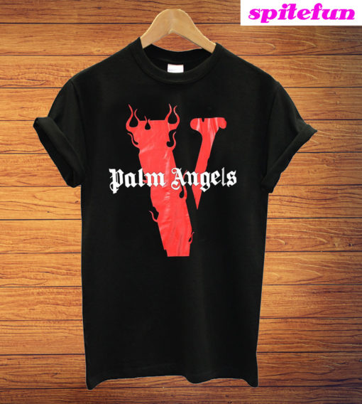 Palm Angels X Vlone Flames T-Shirt