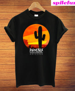 Phoenix Arizona 80's Vintage Cactus Summer T-Shirt