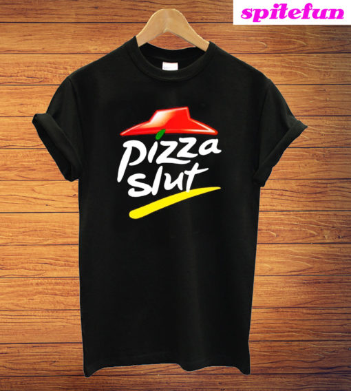 Pizza Slut Black T-Shirt