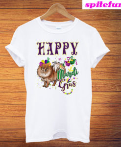 Pomeranian Mardi Gras T-Shirt