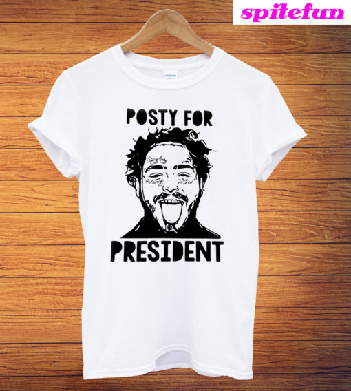 Post Malone Posty For President T-Shirt