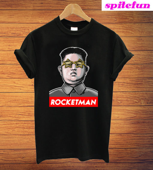 President Kim Jong Un Rocket Man T-Shirt