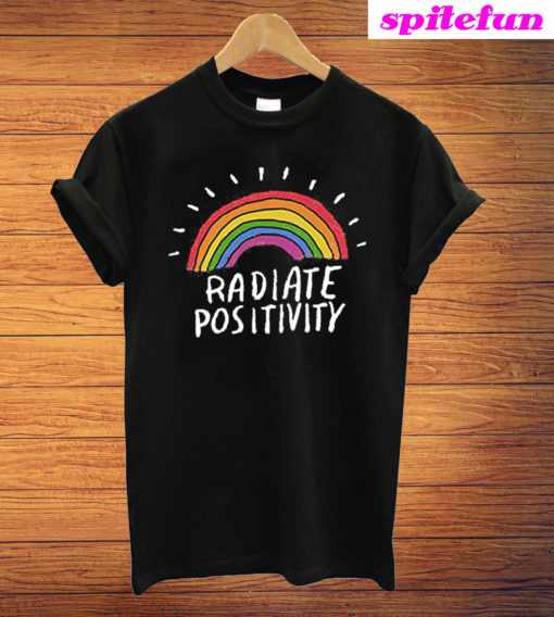 Radiate Positivity Rainbow T-Shirt