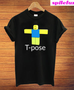 Roblox Noob T-Pose T-Shirt