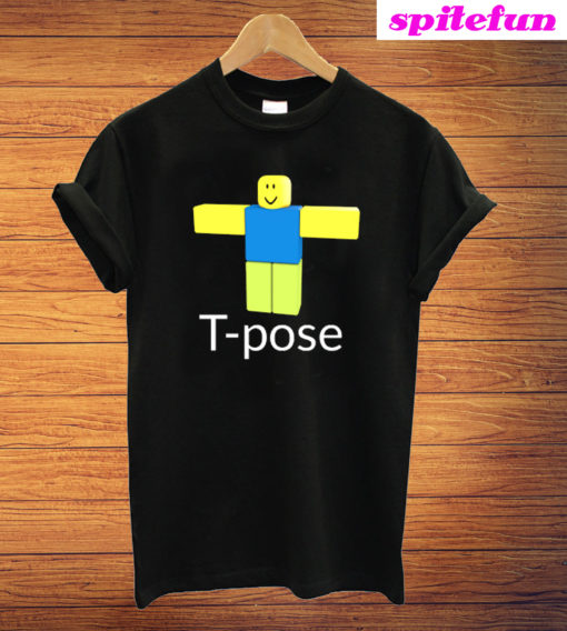 Roblox Noob T-Pose T-Shirt