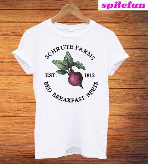 Schrute Farms Est 1812 Bed Breakfast Beets T-Shirt