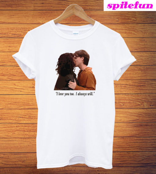 Shawn and Angela Kiss T-Shirt