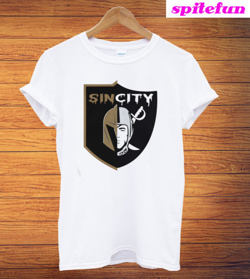 Sin City Raiders Las Vegas Has The Golden Knights T-Shirt