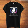 Snoopy January Girl T-Shirt