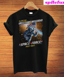 Space Force Enlist Today T-Shirt