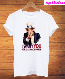 Space Force Uncle Sam T-Shirt