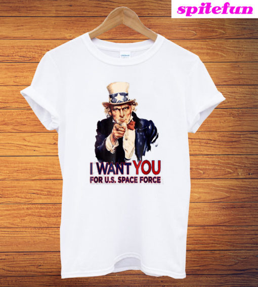 Space Force Uncle Sam T-Shirt