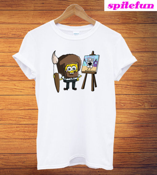 Sponge-Bob Ross T-Shirt