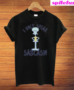 Squidward I Only Speak Sarcasm T-Shirt