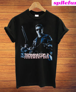 Terminator 2 Judgment Day Arnold Harley T-Shirt