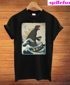 The Great Godzilla off Kanagawa T-Shirt