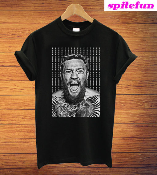 Threadz Conor McGregor kcuF You T-Shirt