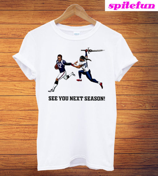 Tom Brady And Derrick Henry See You Next Season T-Shirt