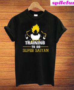 Training To Go Super Saiyan Goku T-Shirt