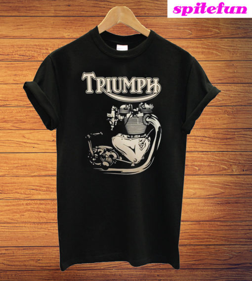 Triumph Engine Motorcycle T-Shirt