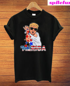 Trump Merica Salt Bae T-Shirt