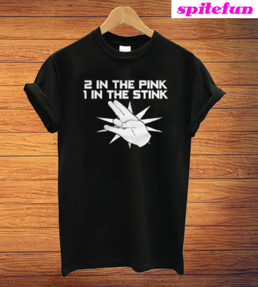 Two In The Pink One In The Stink Funny T-Shirt