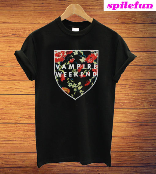 Vampire Weekend Shield Roses T-Shirt