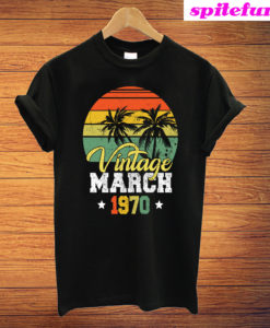 Vintage March 1970 T-Shirt