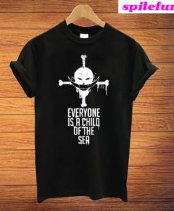 Whitebeard Everyone Is a Child of The Sea T-Shirt