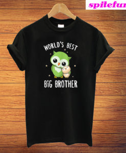 World's Best Big Brother Cute Owl T-Shirt