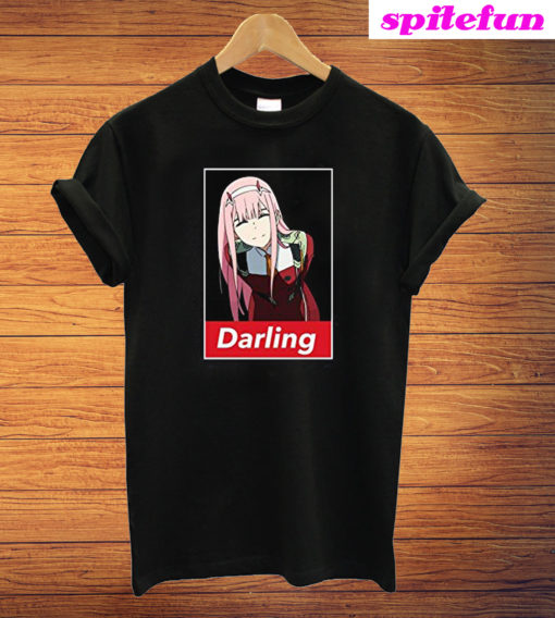 Zero Two Smile Darling in The FRANXX 002 T-Shirt