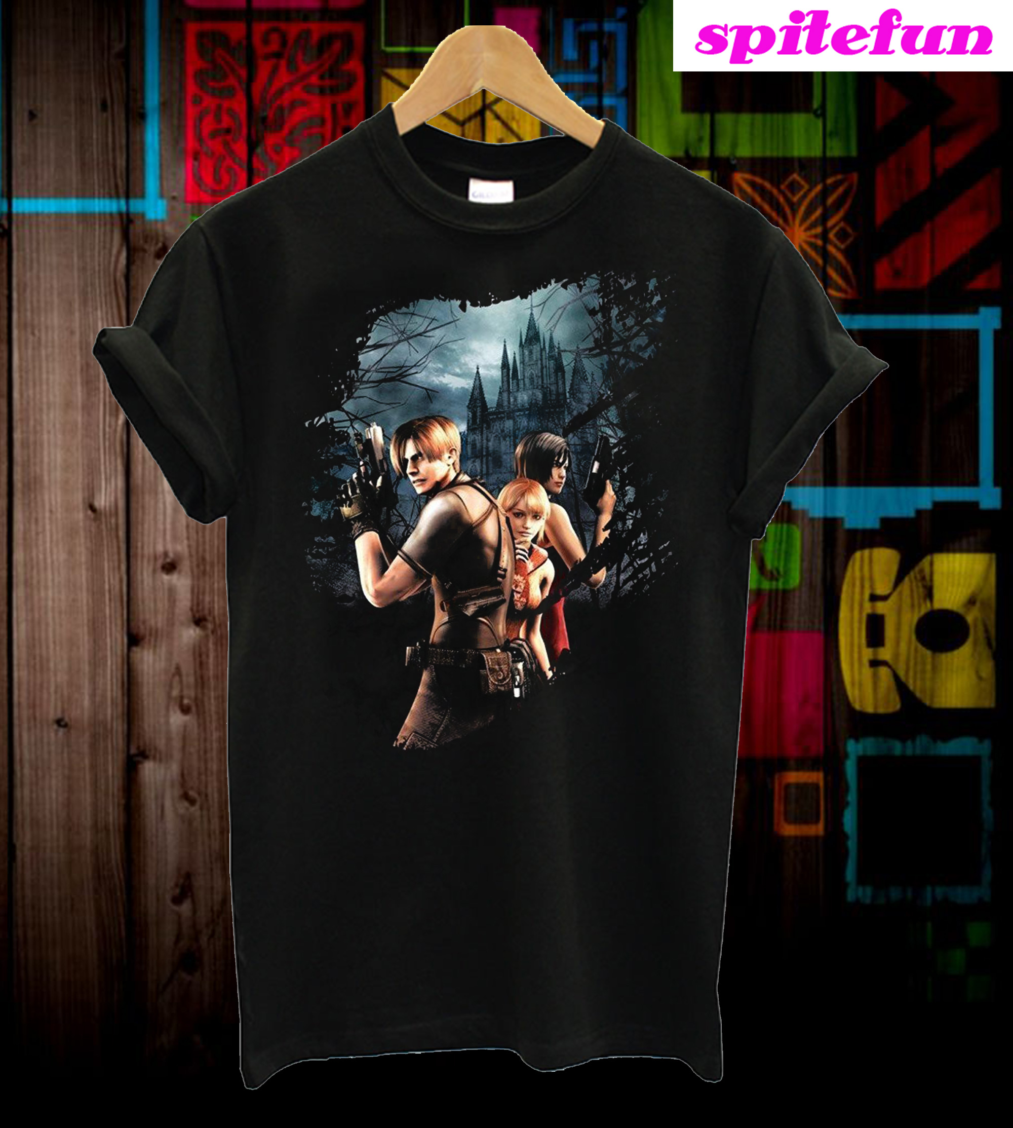 resident evil 4 t shirt