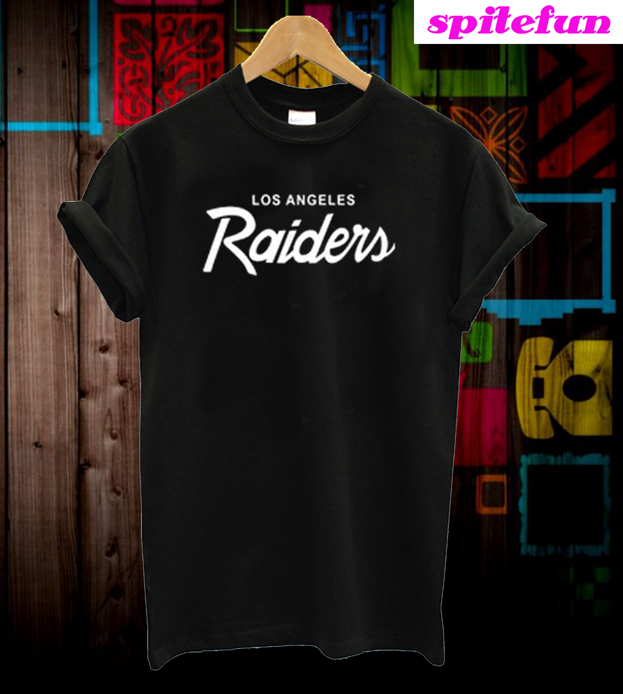 los angeles raiders shirt